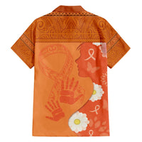 International Day for the Elimination of Violence Against Women Hawaiian Shirt Polynesian Pattern