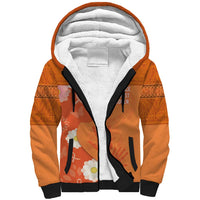 International Day for the Elimination of Violence Against Women Sherpa Hoodie Polynesian Pattern
