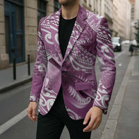 Personalised New Zealand Aotearoa Darts Masters Blazer Maori Art Tattoo with Tribal Dart Symbol Pink LT03 - Polynesian Pride