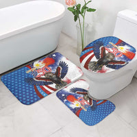 Philippines and United States Semiquincentennial Bathroom Set Eagle and National Flag Style