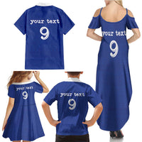 Custom Fijian Football Family Matching Summer Maxi Dress and Hawaiian Shirt Tapa Pattern and Shark Tribal LT03 - Polynesian Pride