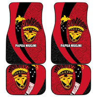 Papua New Guinea Mask Festival Car Mats Papua Niugini Tribe Mask Melanesian Pattern LT03 - Polynesian Pride