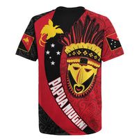 Papua New Guinea Mask Festival Rugby Jersey Papua Niugini Tribe Mask Melanesian Pattern