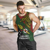 Custom Papua New Guinea Chimbu Province Men Tank Top PNG Birds Of Paradise Polynesian Arty Style LT03 - Polynesian Pride