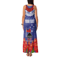 FAST Party Samoa Family Matching Tank Maxi Dress and Hawaiian Shirt Ula Fala Teuila Polynesian Tapa Pattern LT03 - Polynesian Pride