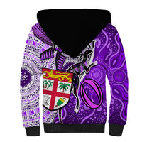 personalised-fiji-australia-rugby-sherpa-hoodie-kangaroo-and-palm-tree-purple-tapa-pattern-mix-aboriginal