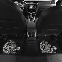 Personalised Niue Darts Masters Car Mats Tribal Hiapo Dartboard - Polynesian Pride