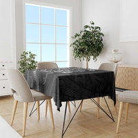 Personalised New Zealand Aotearoa Darts Masters Tablecloth Tribal Silver Fern and Ta Moko Dartboard - Polynesian Pride