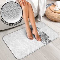 Traditional Polynesian Art Tattoos Bathroom Set White Color - Polynesian Pride