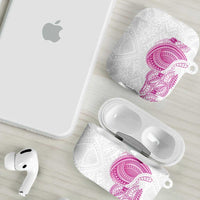 Traditional Polynesian Art Tattoos AirPods Case Pink Color - Polynesian Pride