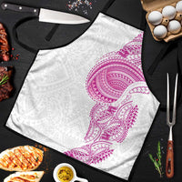 Traditional Polynesian Art Tattoos Apron Pink Color - Polynesian Pride