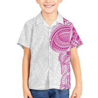 Traditional Polynesian Art Tattoos Hawaiian Shirt Pink Color - Polynesian Pride