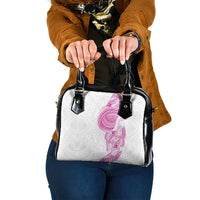 Traditional Polynesian Art Tattoos Shoulder Handbag Pink Color - Polynesian Pride