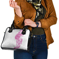 Traditional Polynesian Art Tattoos Shoulder Handbag Pink Color - Polynesian Pride