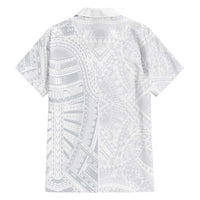 Lotu Tamaiti Family Matching Puletasi and Hawaiian Shirt Traditional Samoan Art Tattoos LT03 - Polynesian Pride