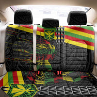 Kanaka Maoli Running Back Car Seat Cover Kakau Pattern with Kanaka Maoli Flag Color LT03 - Polynesian Pride