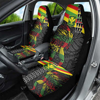 Kanaka Maoli Running Car Seat Cover Kakau Pattern with Kanaka Maoli Flag Color LT03 - Polynesian Pride