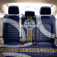 Fiji Ratu Kadavulevu School Back Car Seat Cover Tapa and Polynesian Tribal Pattern LT03