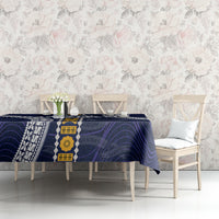 Fiji Ratu Kadavulevu School Tablecloth Tapa and Polynesian Tribal Pattern LT03 - Polynesian Pride