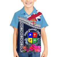 Fiji Lelean Memorial School Hawaiian Shirt Tapa and Polynesian Tribal Pattern LT03 - Polynesian Pride
