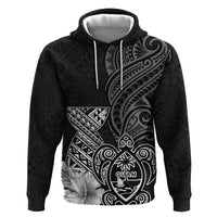 Guam Latte Stone Chamorro Culture Zip Hoodie Tapa Pattern
