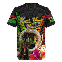 Vanuatu Independence Day Rugby Jersey Boars Tusk and Melanesian Warrior Indipendens Dei