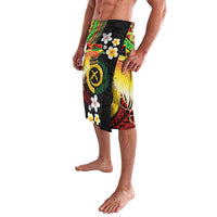 Vanuatu and Papua New Guinea Together Lavalava Bird-of-paradise and Pig Tusk Melanesian Pattern