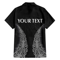 New Zealand Netball Family Matching Off Shoulder Short Dress and Hawaiian Shirt Koru and Maori Tattoo Jersey LT03 - Polynesian Pride