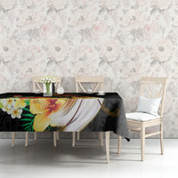 Papua New Guinea Independence Day Tablecloth PNG Flag and Bird-of-Paradise LT03 - Polynesian Pride