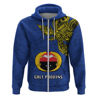 Papua New Guinea Gulf Province Hoodie PNG Birds Of Paradise Polynesian Arty Style LT03 - Polynesian Pride