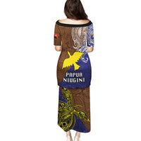 Papua New Guinea Manus Province Puletasi PNG Birds Of Paradise Polynesian Arty Style LT03 - Polynesian Pride