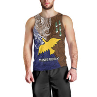 Custom Papua New Guinea Manus Province Men Tank Top PNG Birds Of Paradise Polynesian Arty Style LT03 - Polynesian Pride