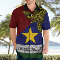 Papua New Guinea Milne Bay Province Hawaiian Shirt PNG Birds Of Paradise Polynesian Arty Style LT03 - Polynesian Pride