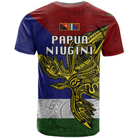 Papua New Guinea Milne Bay Province T Shirt PNG Birds Of Paradise Polynesian Arty Style LT03 - Polynesian Pride