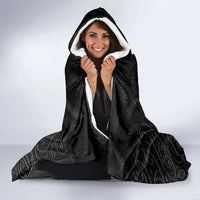 Custom New Zealand Rugby Hooded Blanket Maori All Black Championship 2024 and Silver Fern