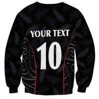 Custom New Zealand Rugby Sweatshirt Maori All Black Championship 2024 and Silver Fern LT03 - Polynesian Pride