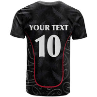 Custom New Zealand Rugby T Shirt Maori All Black Championship 2024 and Silver Fern LT03 - Polynesian Pride