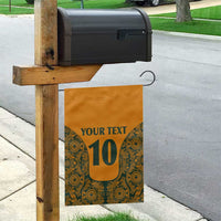 Custom Australia Rugby Championship 2024 Garden Flag Aboriginal Art Tattoo Pattern