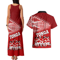 tonga-rugby-couples-matching-tank-maxi-dress-and-hawaiian-shirt-sipi-tau-dance-ngatu-pattern