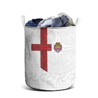 Tonga Ngatu Art Rugby Mate Ma'a Laundry Basket - Polynesian Pride