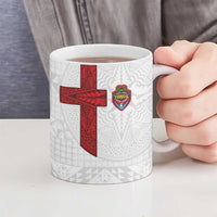 Tonga Ngatu Art Rugby Mate Ma'a Ceramic Mug - Polynesian Pride