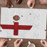 Tonga Ngatu Art Rugby Mate Ma'a Puzzle - Polynesian Pride