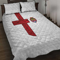 Tonga Ngatu Art Rugby Mate Ma'a Quilt Bed Set - Polynesian Pride