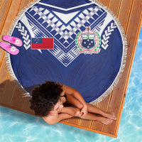 Samoa Rugby Beach Blanket Pacific Motifs - Polynesian Pride