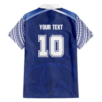 Custom Samoa Rugby Family Matching Mermaid Dress and Hawaiian Shirt Pacific Motifs LT03 - Polynesian Pride