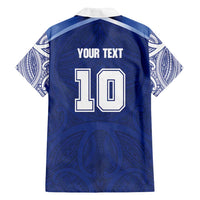 Custom Samoa Rugby Family Matching Puletasi and Hawaiian Shirt Pacific Motifs - Polynesian Pride