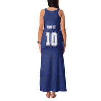 Custom Samoa Rugby Family Matching Tank Maxi Dress and Hawaiian Shirt Pacific Motifs LT03 - Polynesian Pride
