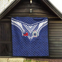 Samoa Rugby Quilt Pacific Motifs - Polynesian Pride