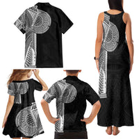 Samoan Tatau Family Matching Tank Maxi Dress and Hawaiian Shirt Art Tribal Traditional Tattoos LT03 - Polynesian Pride