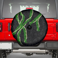 Hawaii Maile Lei Spare Tire Cover Aloha Black Color